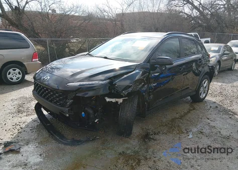 2022 Hyundai Kona Sel z USA, uszkodzony, nr VIN KM8K6CAB4NU841033